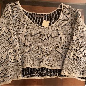 NWT Cropped Sweater